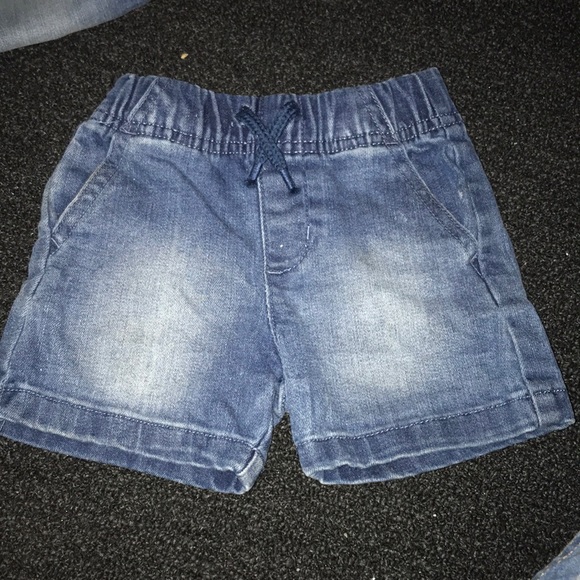 Baby denim shorts